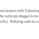 A screenshot from leaked chatlogs.